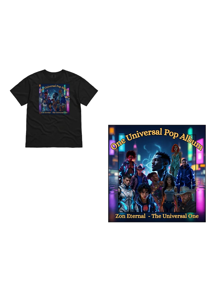 Zon Eternal TEE -OUPA + One Universal Pop Album product image (1)