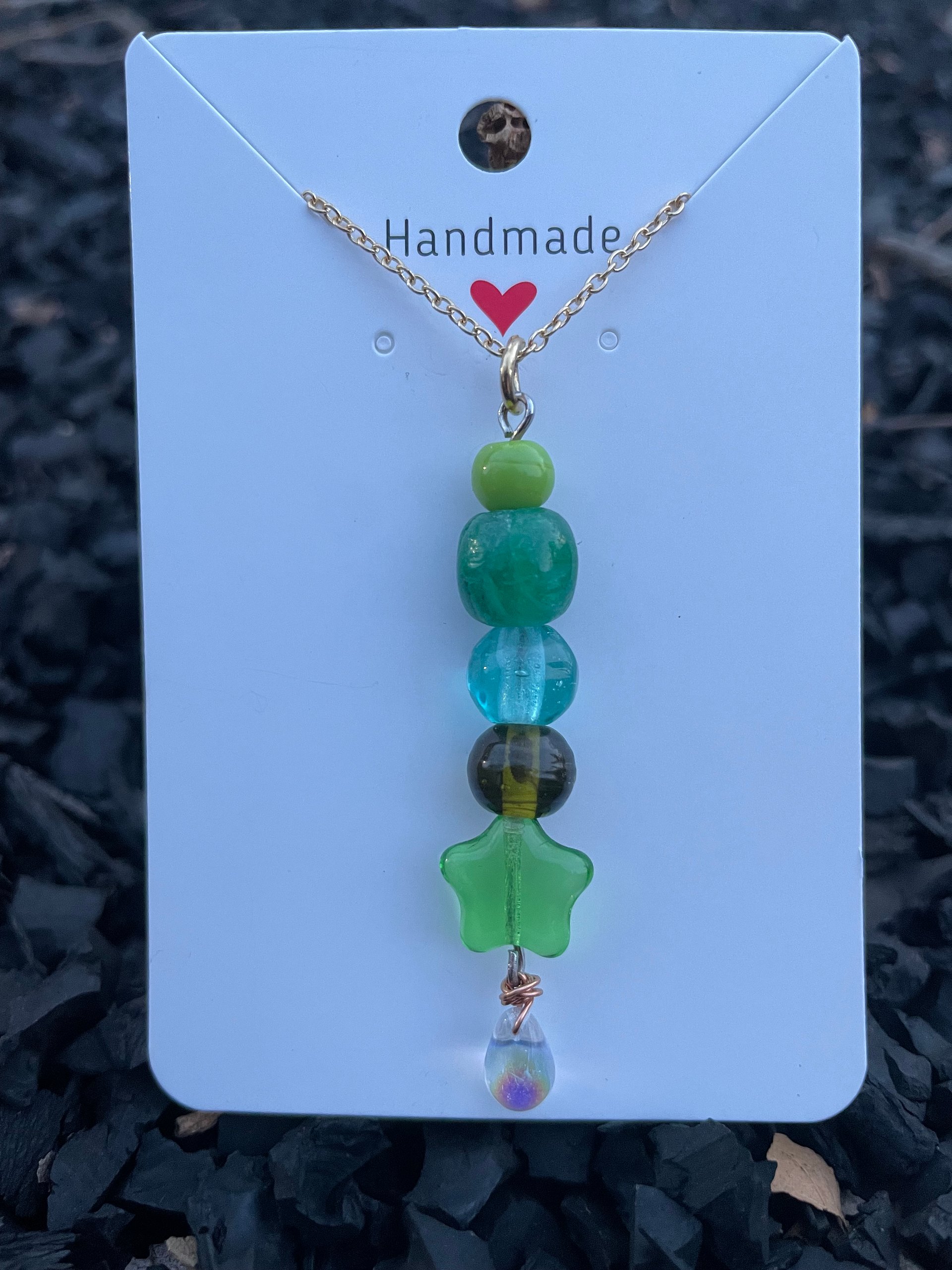 Rainbow necklace product image (1)
