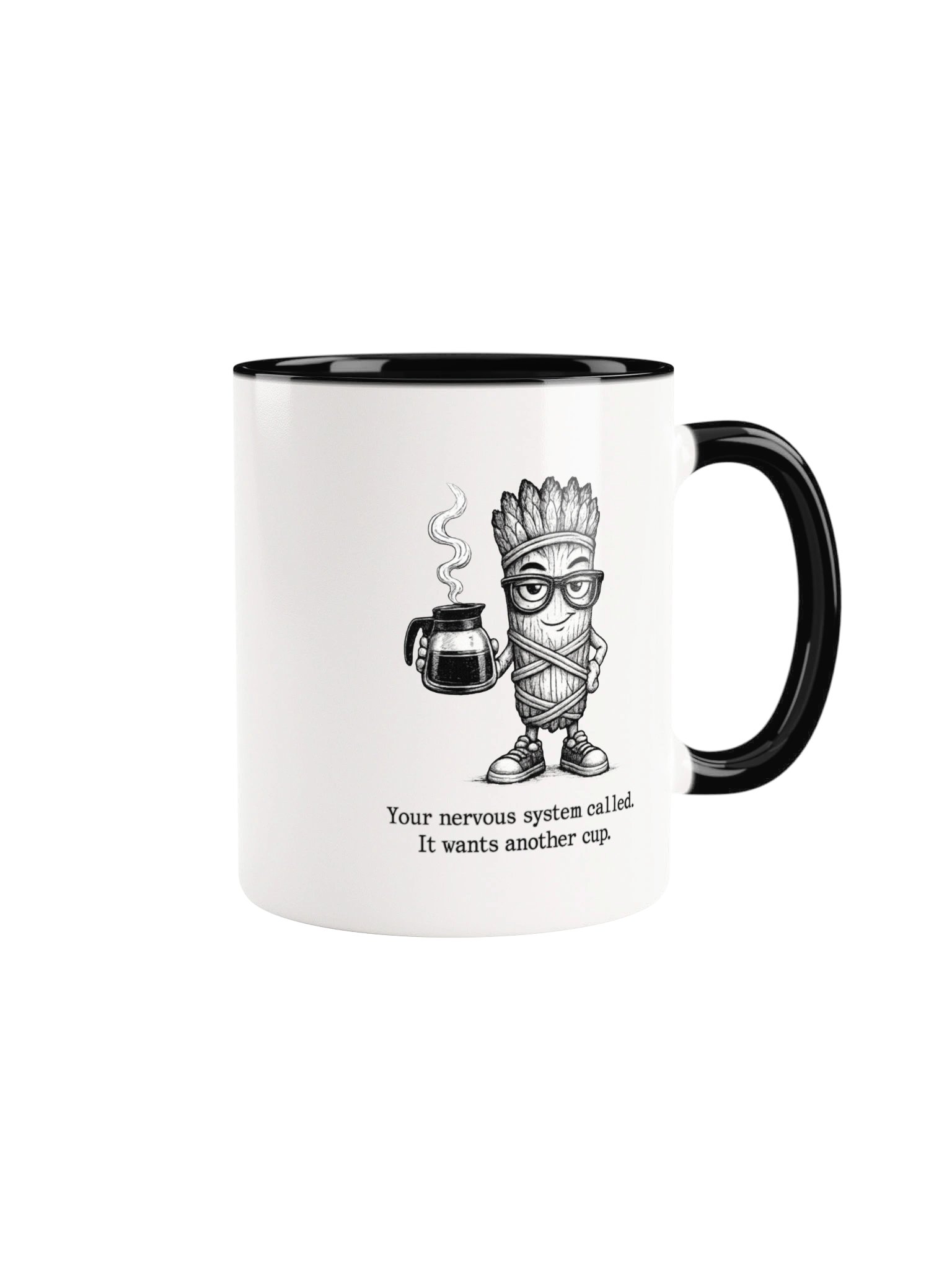 Smudgy the Sage - Your Nervous System Called Coffee Mug product image (3)