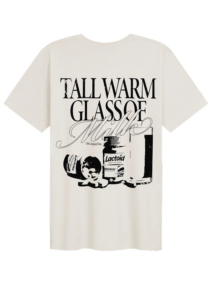 Tall Warm Glass of Milk Vintage product image (2)