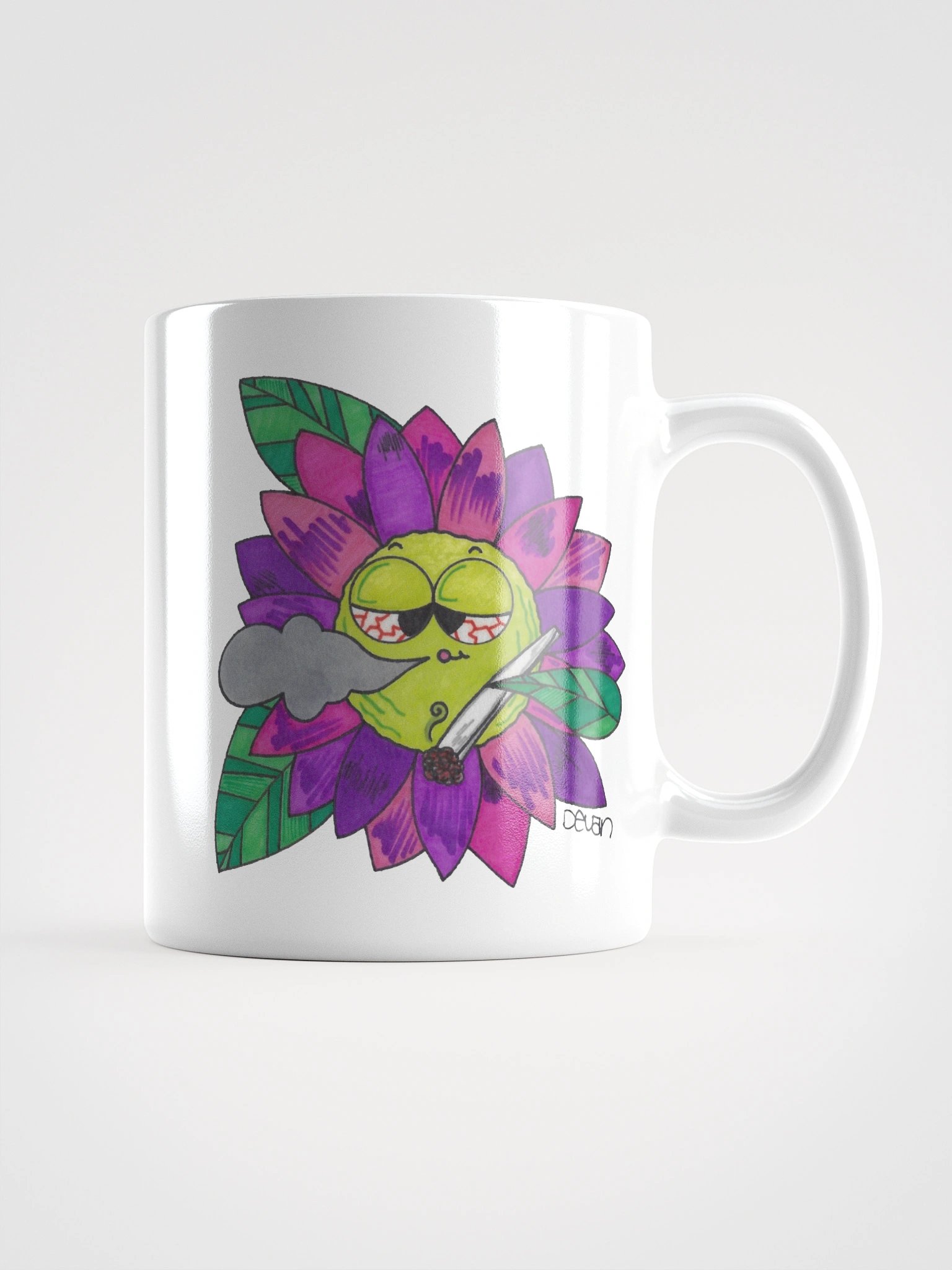 Magenta Stoner Flower Mug product image (1)