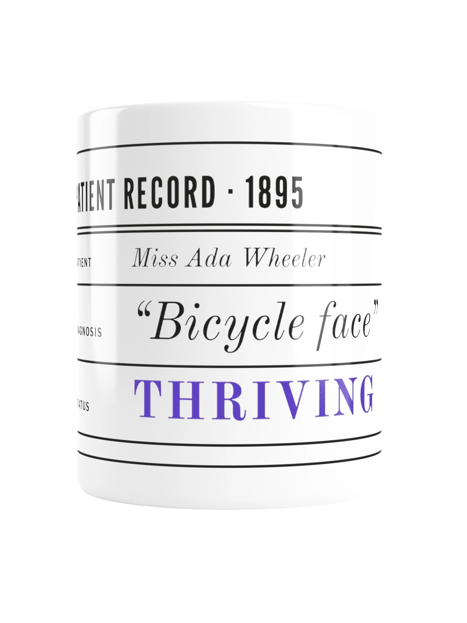 Patient Record Mug product image (2)