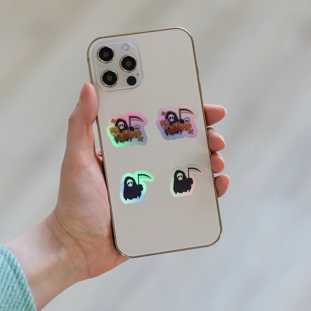 Holographic One Tap Sticker Collection product image (6)