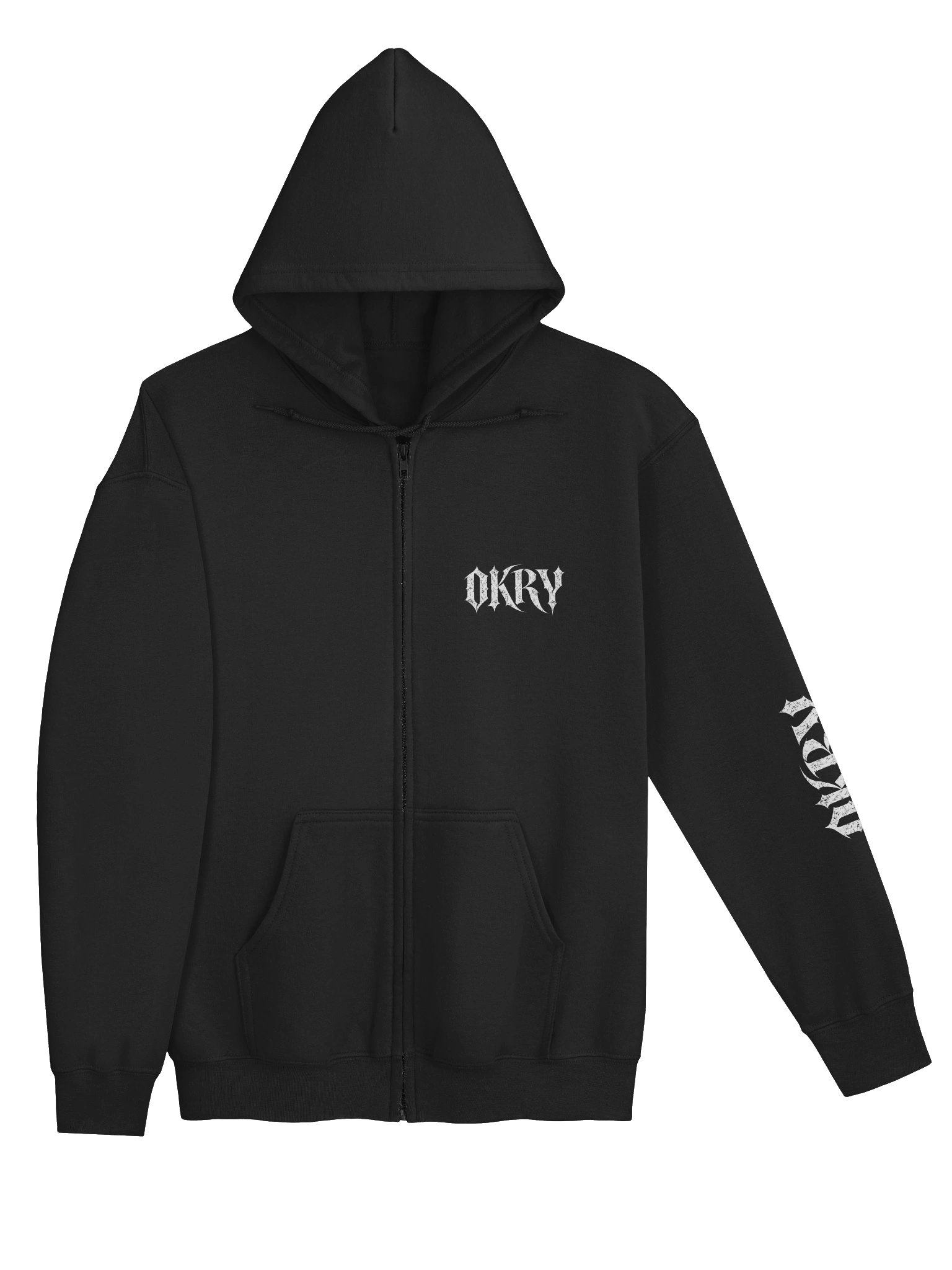 Conway Made Grandma Naughty | OKRY Zip-Up Hoodie product image (4)