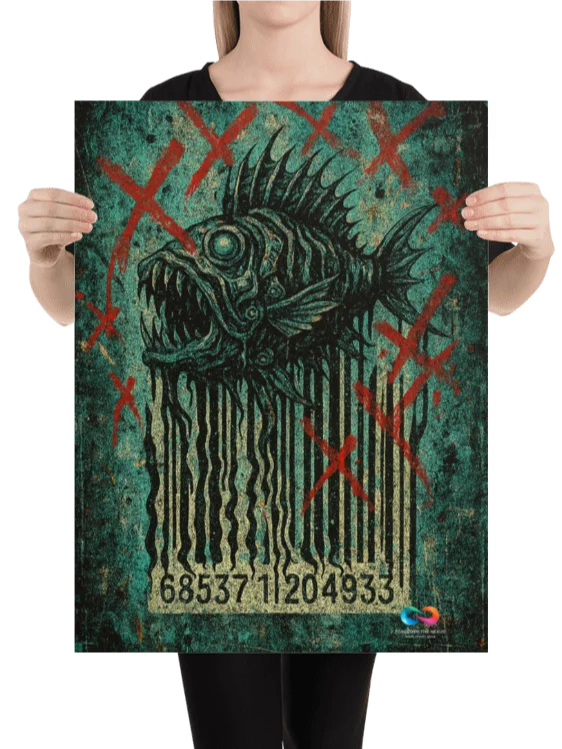 CINEMATIC ART POSTER – DYSTOPIAN FUTURE #001 product image (2)
