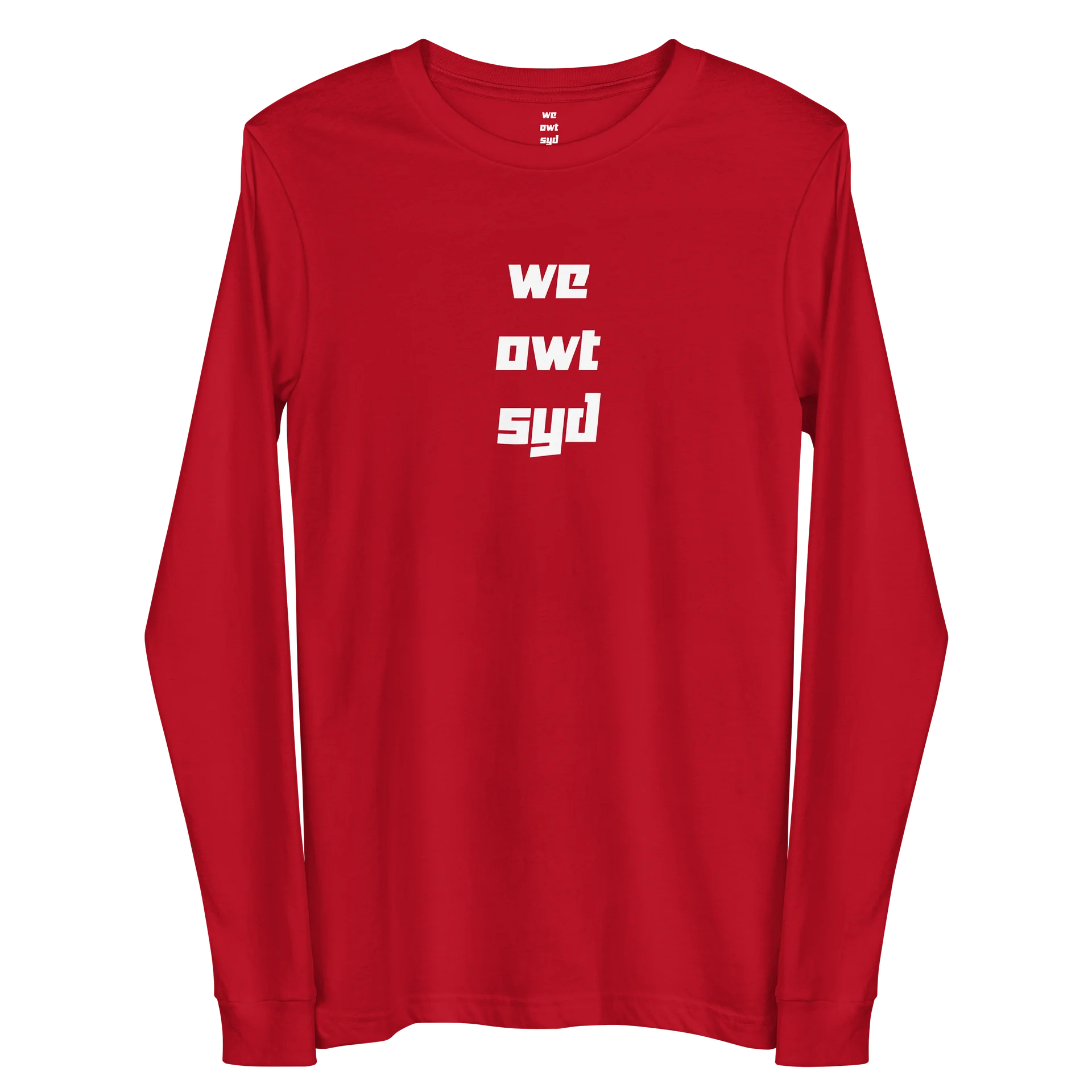 WeOwtsyd Premium Long Sleeve T-Shirt - Red product image (2)