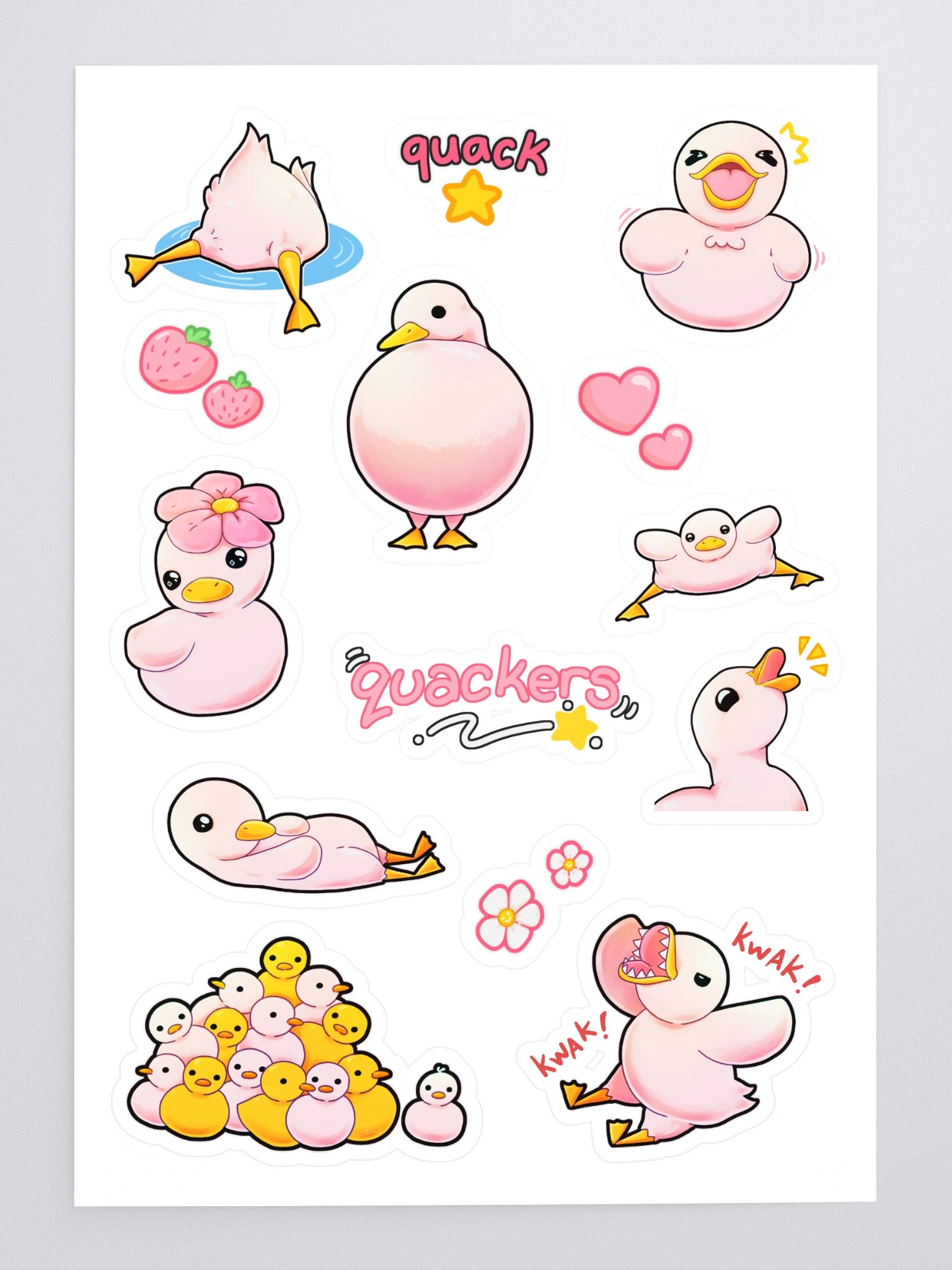 Quackers Collection Sticker Sheet product image (3)