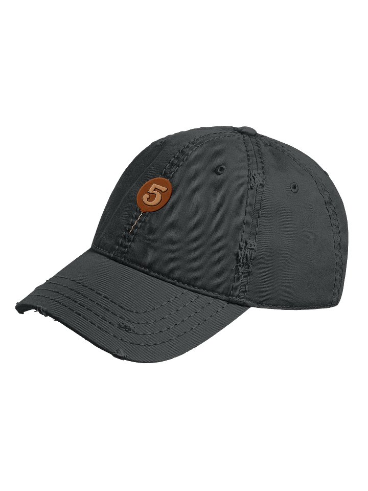 5 Year Streamerversary Balloon Distressed Dad Hat product image (2)