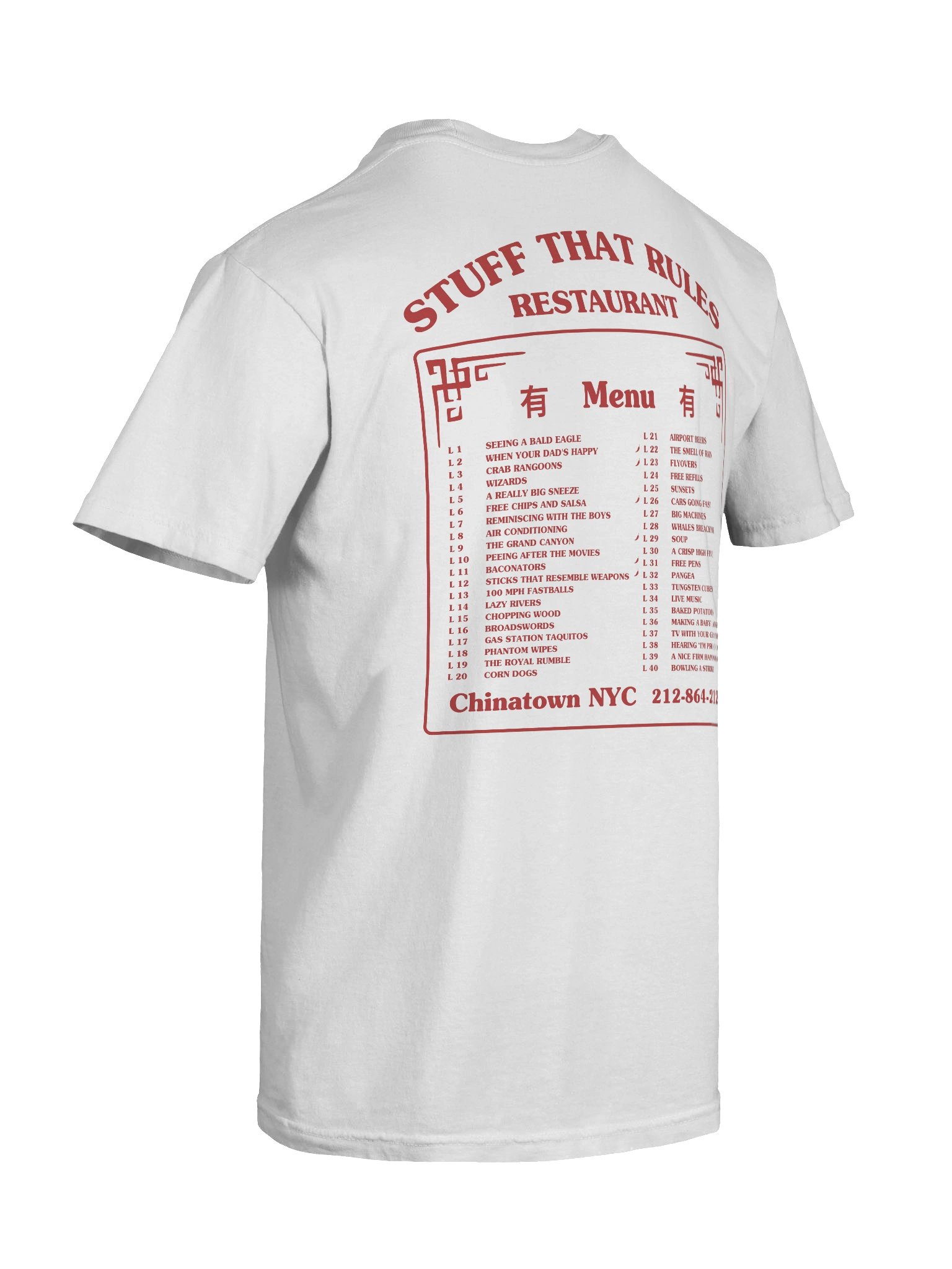 Chinatown S.T.R Tee product image (29)