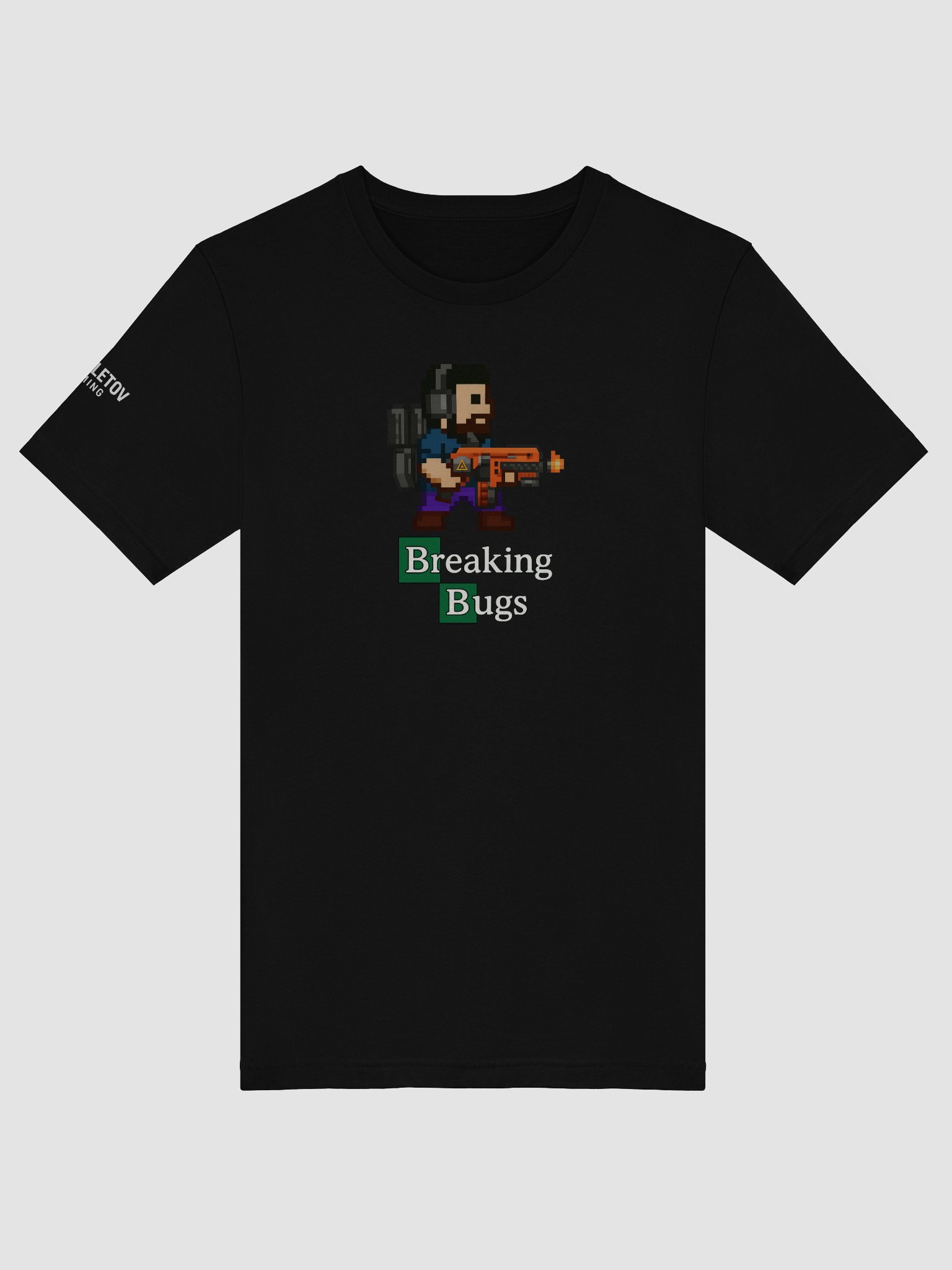 BREAKING BUGS RETRO LOGO TEE product image (26)