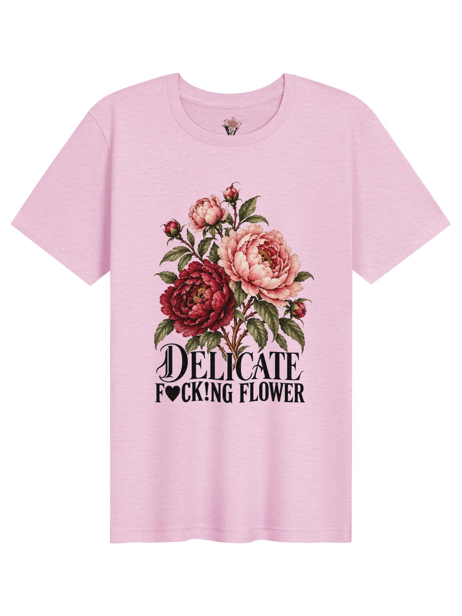 Delicate Fuck!ng Flower Supersoft Tee product image (1)