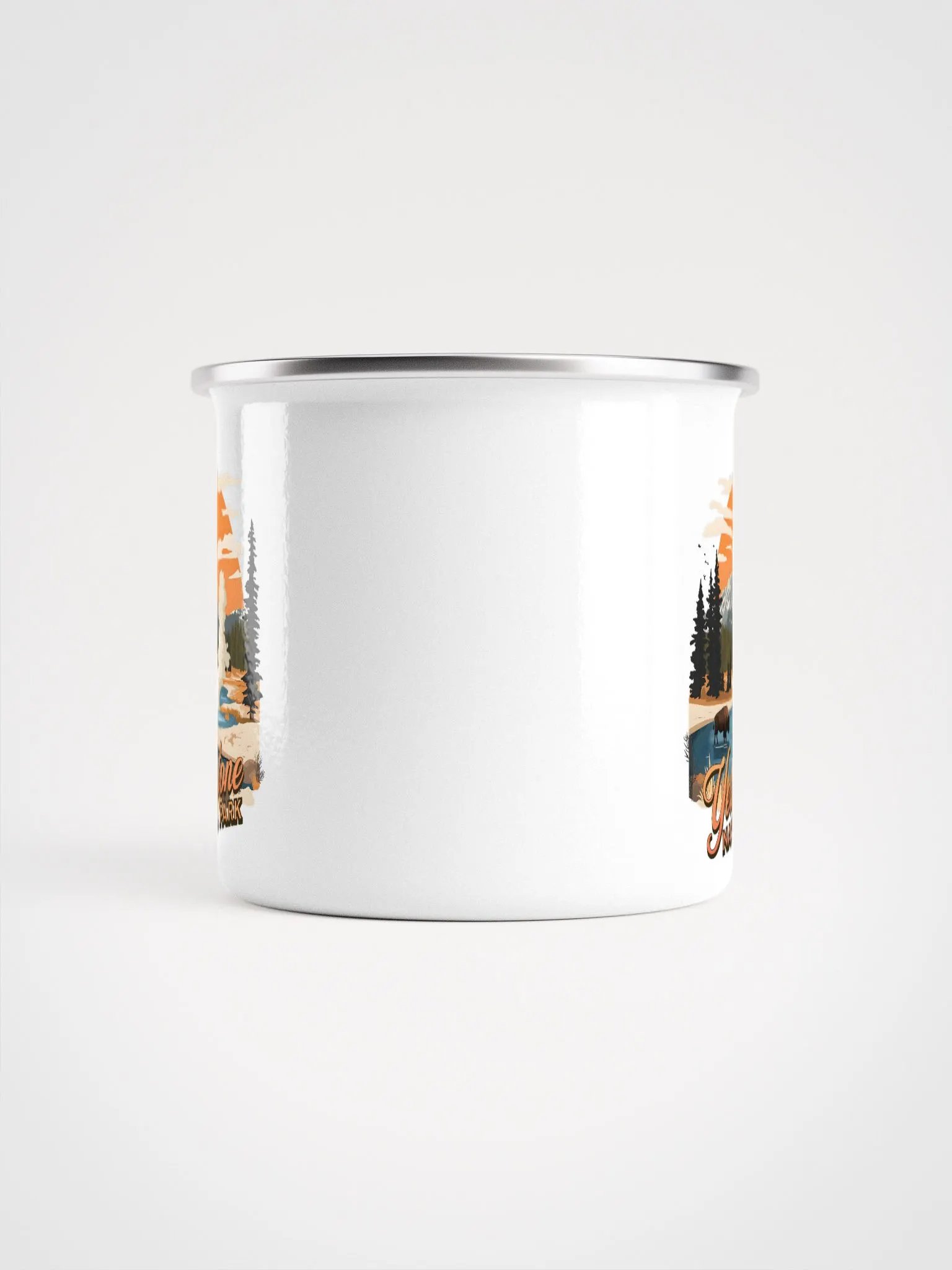 Yellowstone Adventure Enamel Mug product image (5)