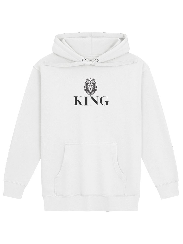 KING Unisex White Hoodie product image (1)