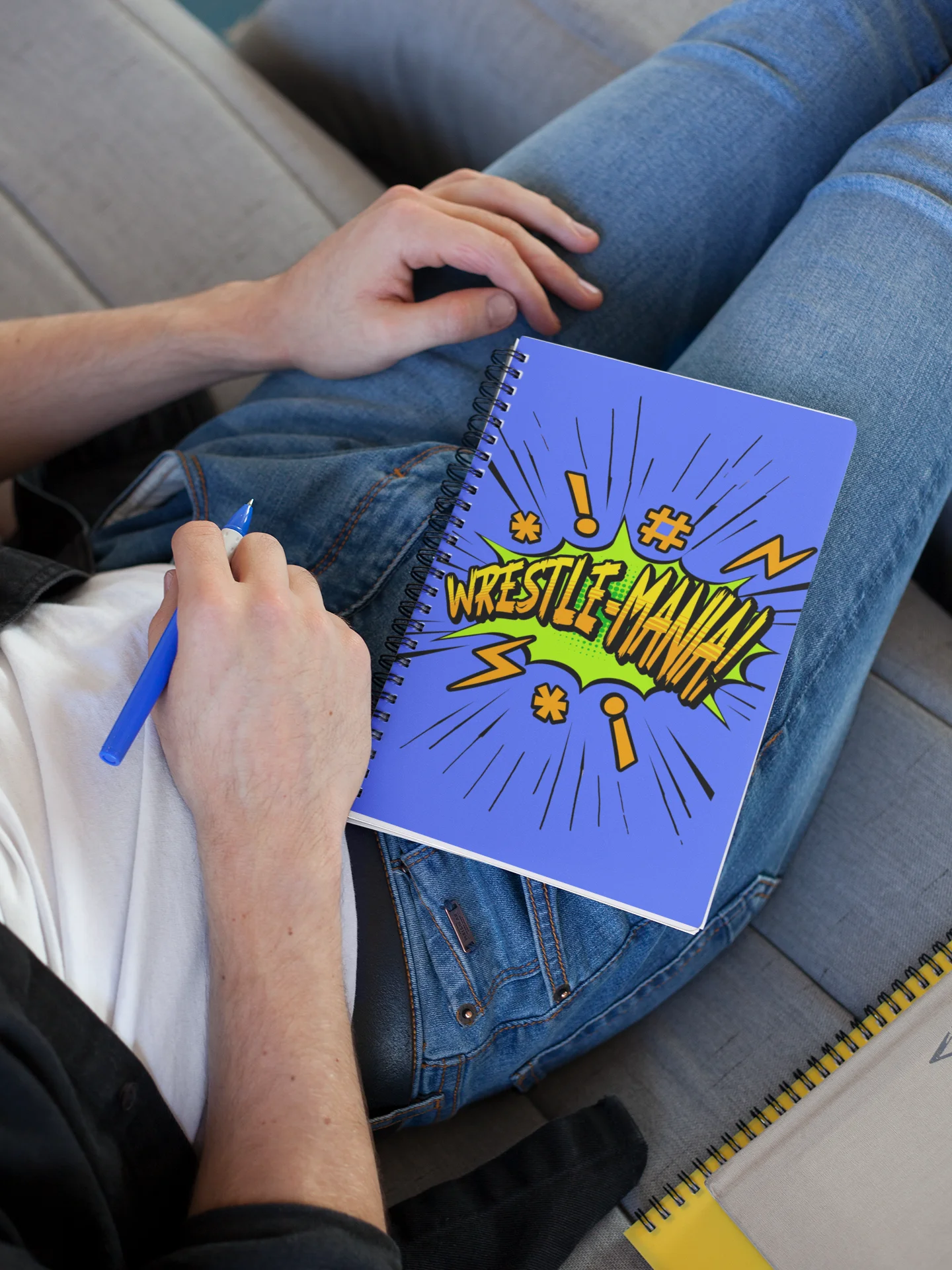 Wrestle-Mania Courtroom Chaos Notebook product image (7)