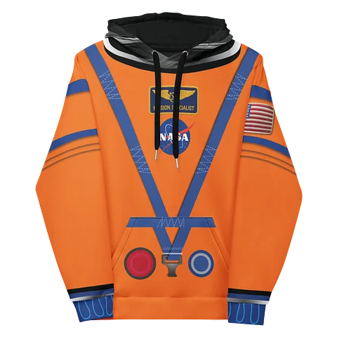 Artemis II Spacesuit Hoodie (Unisex) Image 1