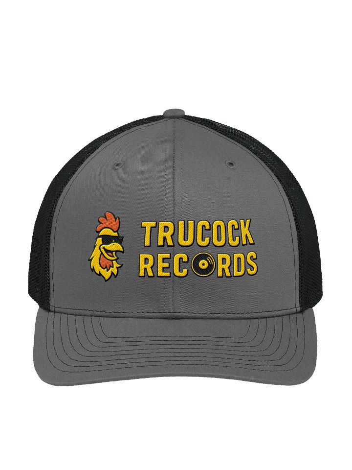 Trucock Records Hat, Charcoal product image (1)