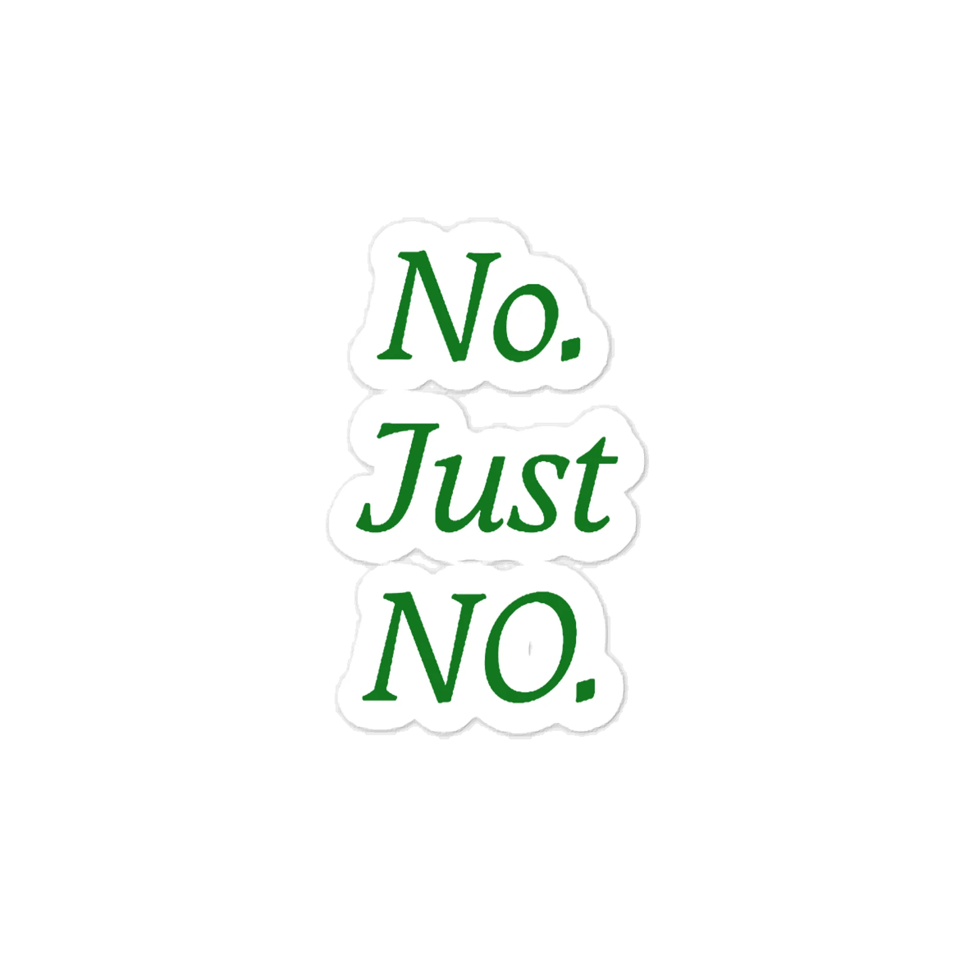 No Quote Sticker product image (1)