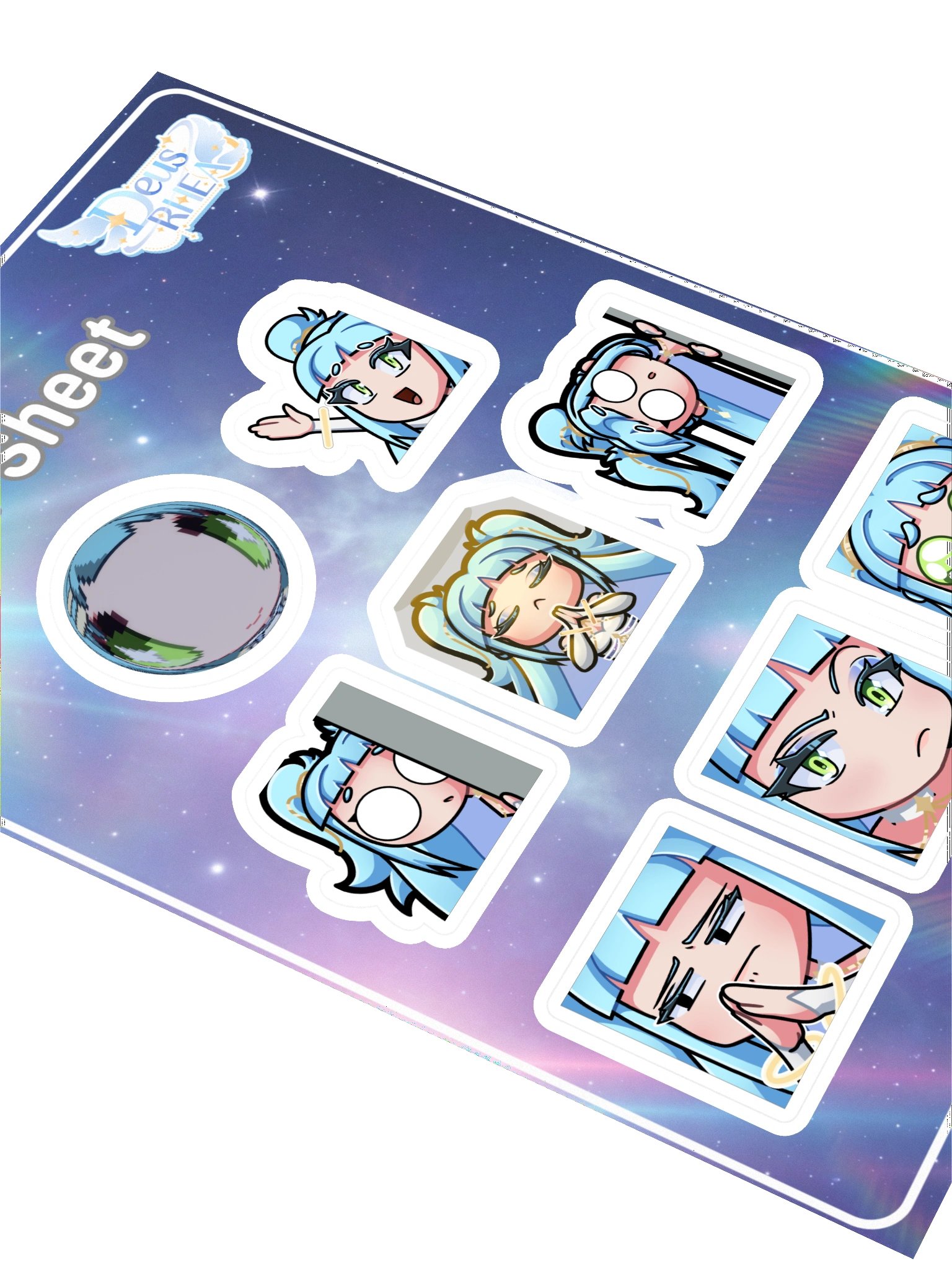 Emote Collection - Sticker Sheet product image (2)