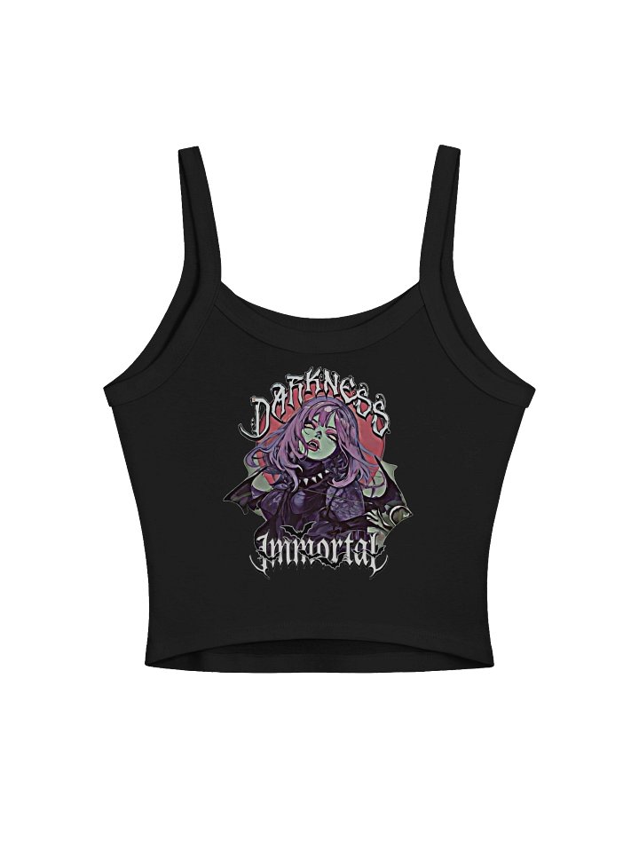 Darkness Goth Girl Rib Tank Top product image (6)