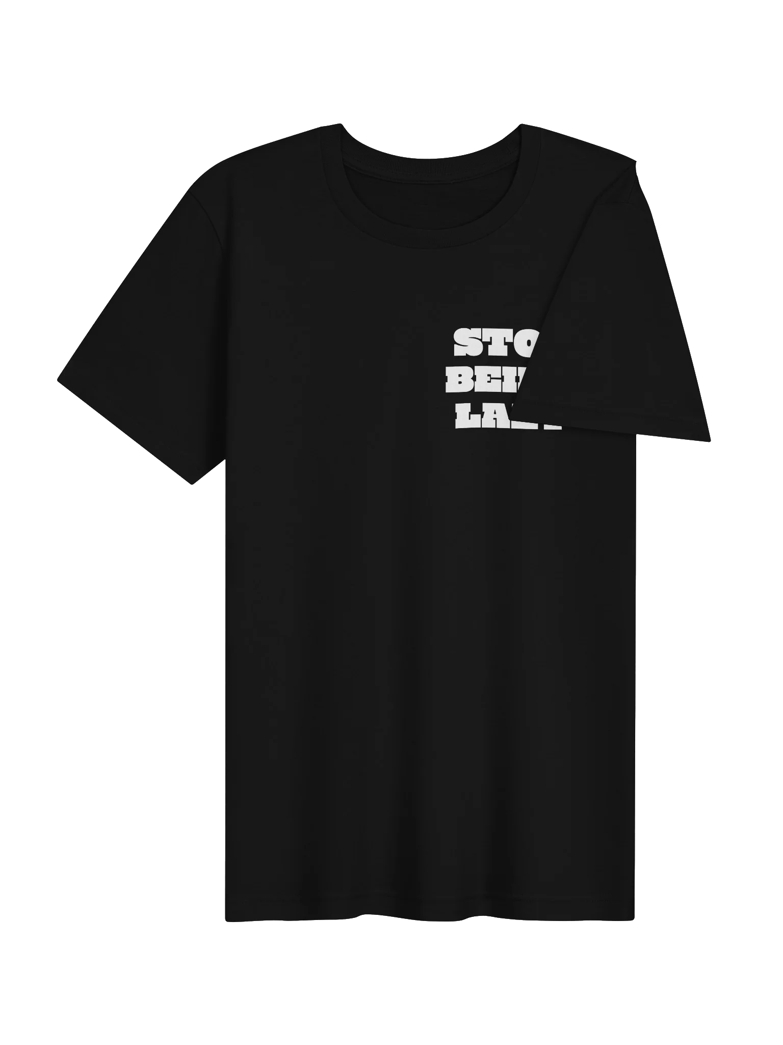 Stop Being Lazy — Classic Logo Tee product image (4)