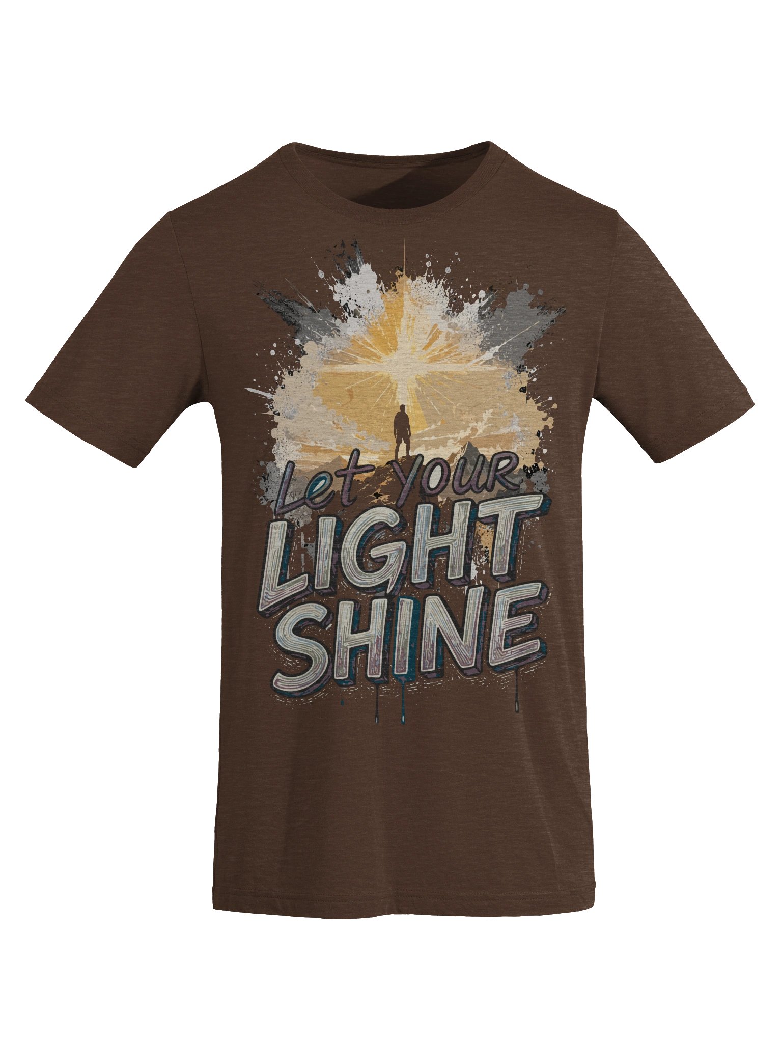Let Your Light Shine Graphic T-shirt product image (9)
