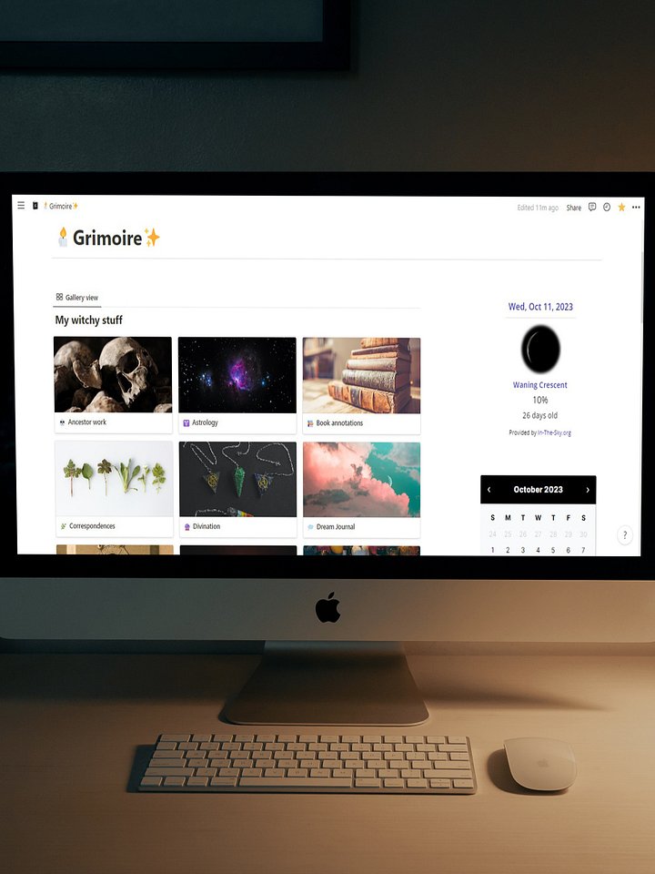 Notion Grimoire Template product image (1)