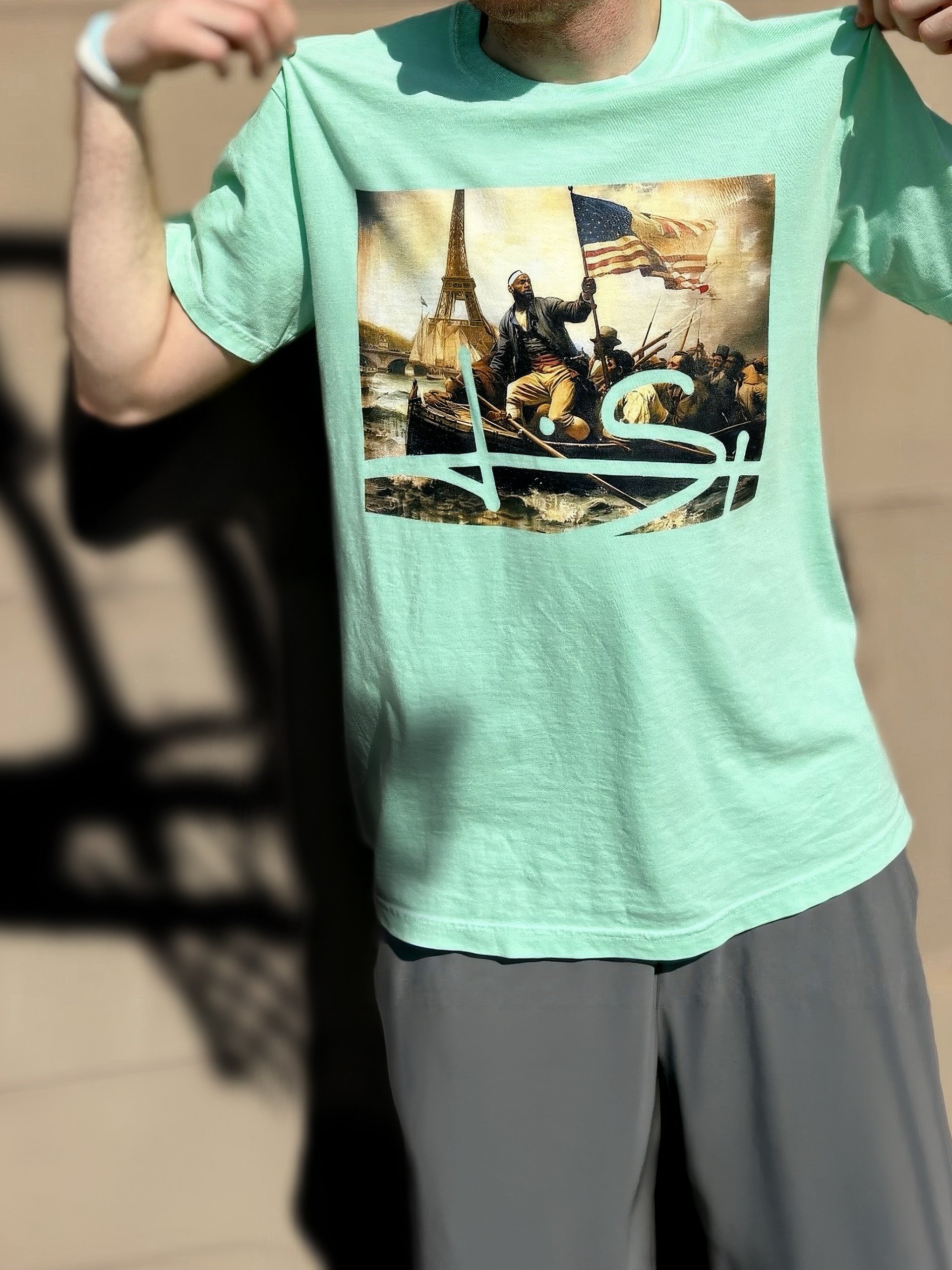 Le Bron Crossing the Seine Tee product image (2)
