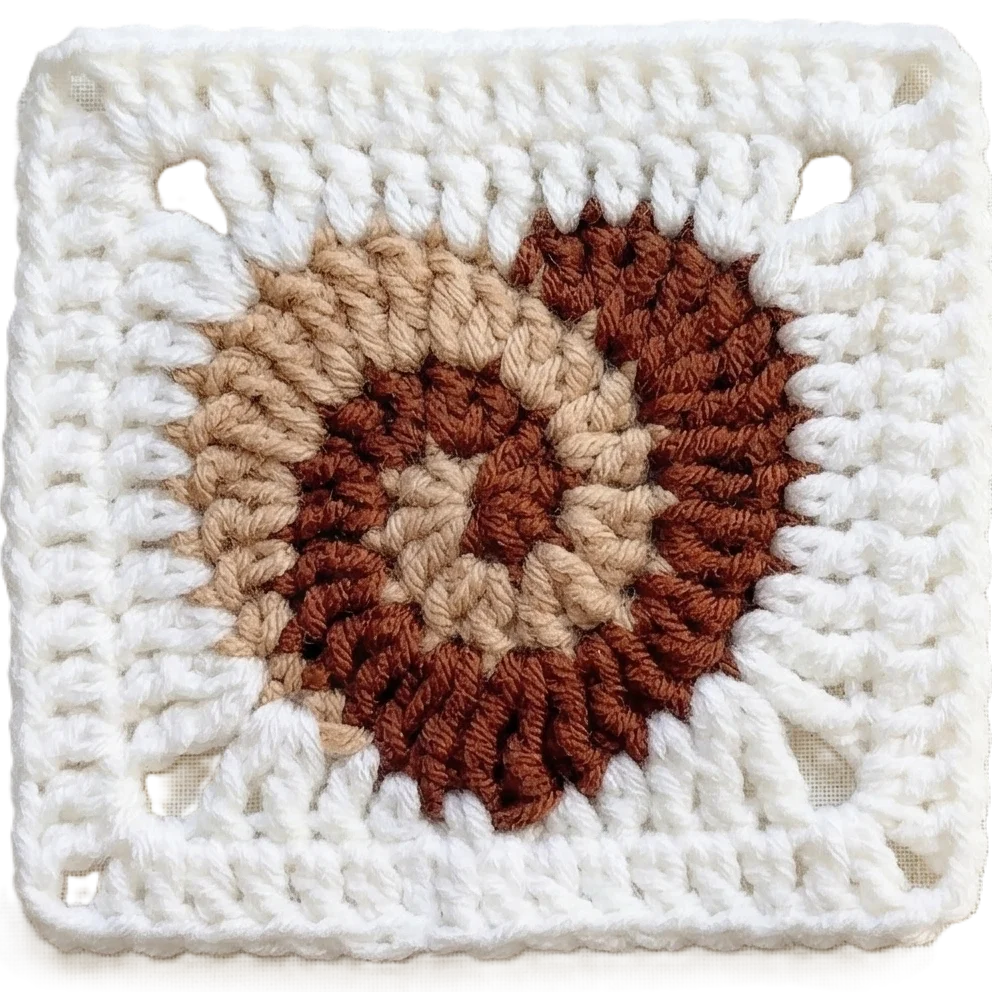 Spiral Heart Granny Square product image (1)
