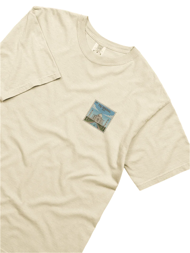 Vintage Taj Mahal India Travel Stamp Comfort Colors T-Shirt product image (2)