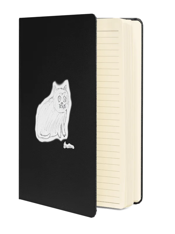 CPTSD Cat Sketch Hardcover Journal product image (4)
