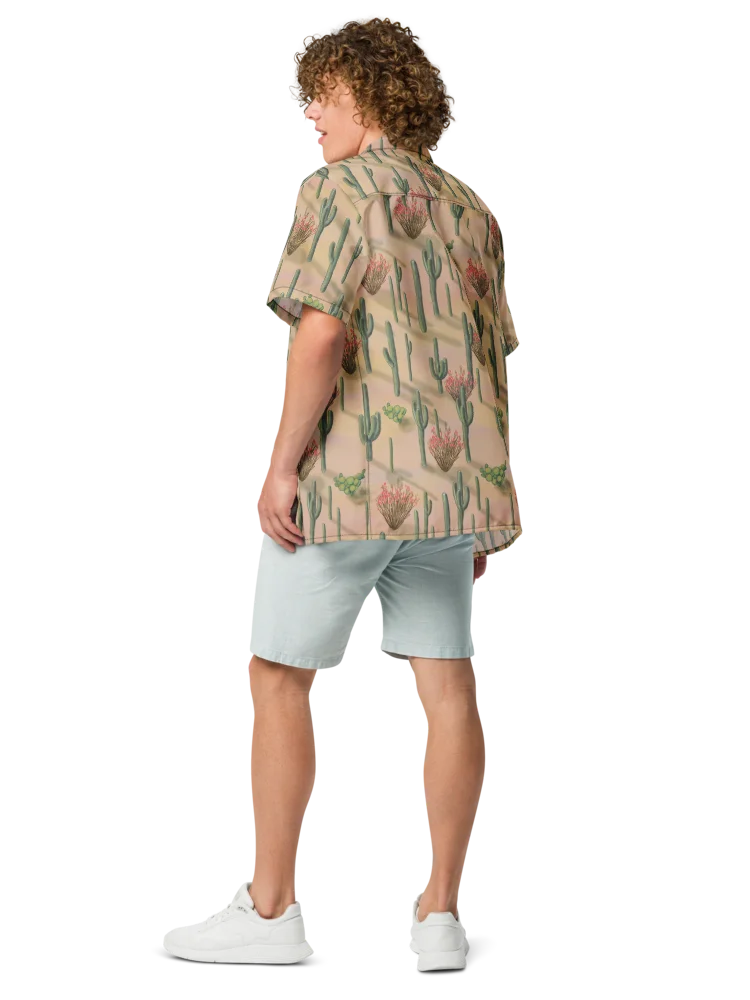 Saguaro Cactus Oversized Button-Down Shirt product image (6)