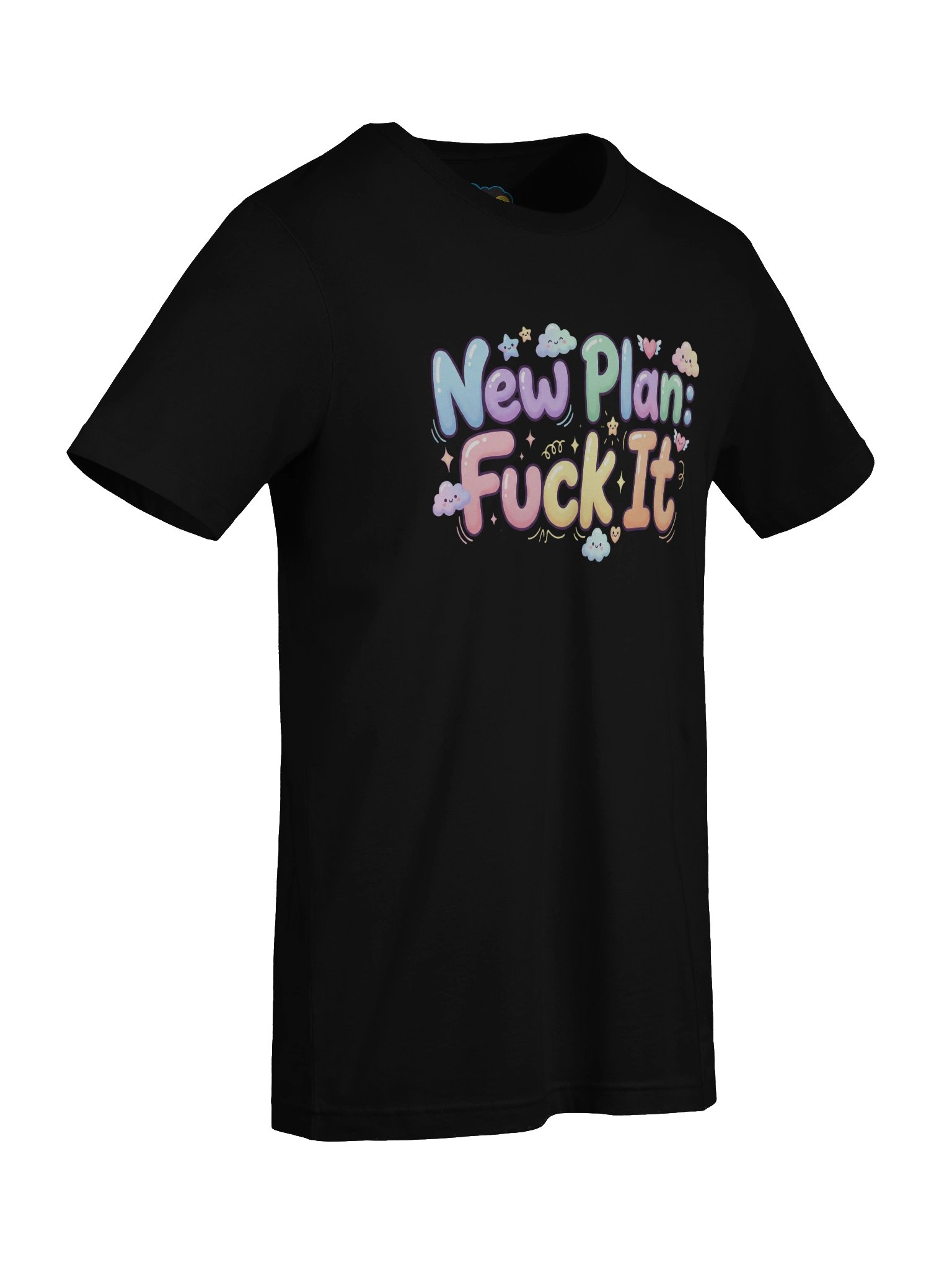 New Plan: F*ck It Kawaii Mood Reset Graphic Tee product image (43)