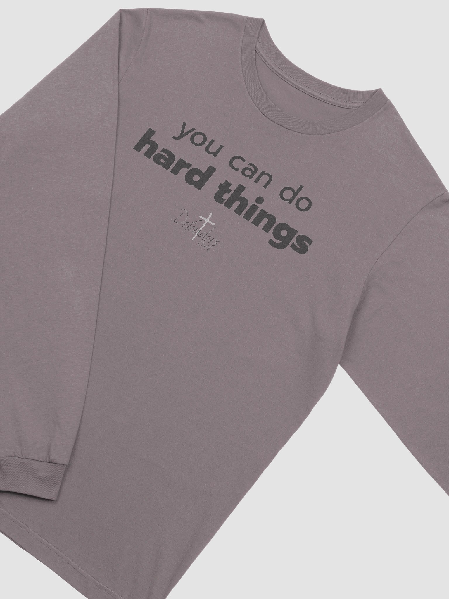Hard Things Bright Long Sleeve Tee product image (5)