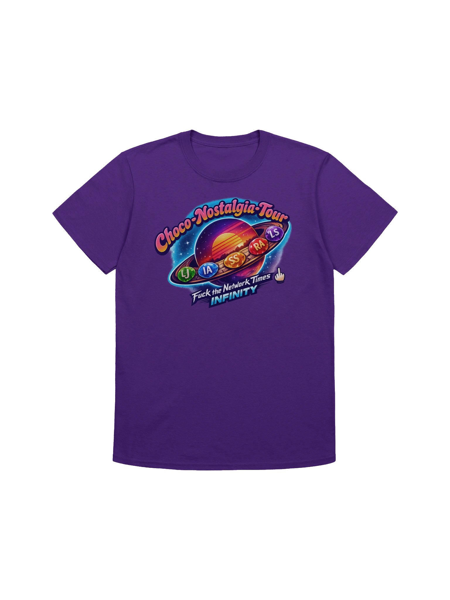 Choco infinity tour unisex soft Tee product image (4)