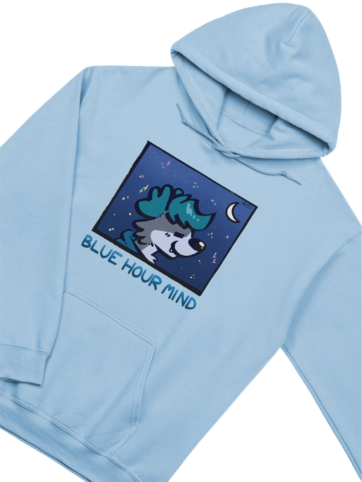 Blue Hour Mind Hoodie product image (11)