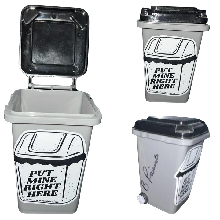 Put Mine Right Here Mini Trash Can product image (1)