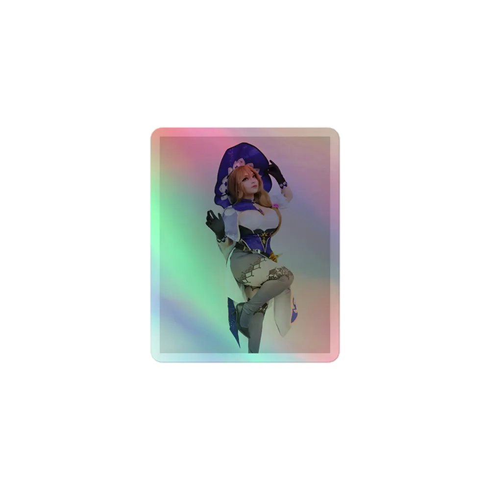 JuicyJinxs Lisa Cosplay Holographic Sticker product image (1)