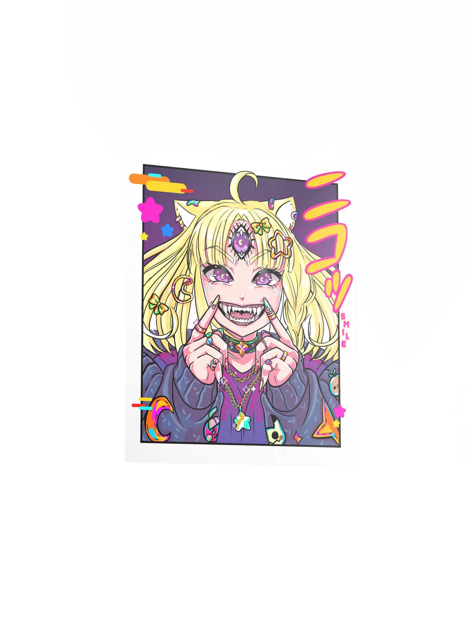 smile art print product image (3)