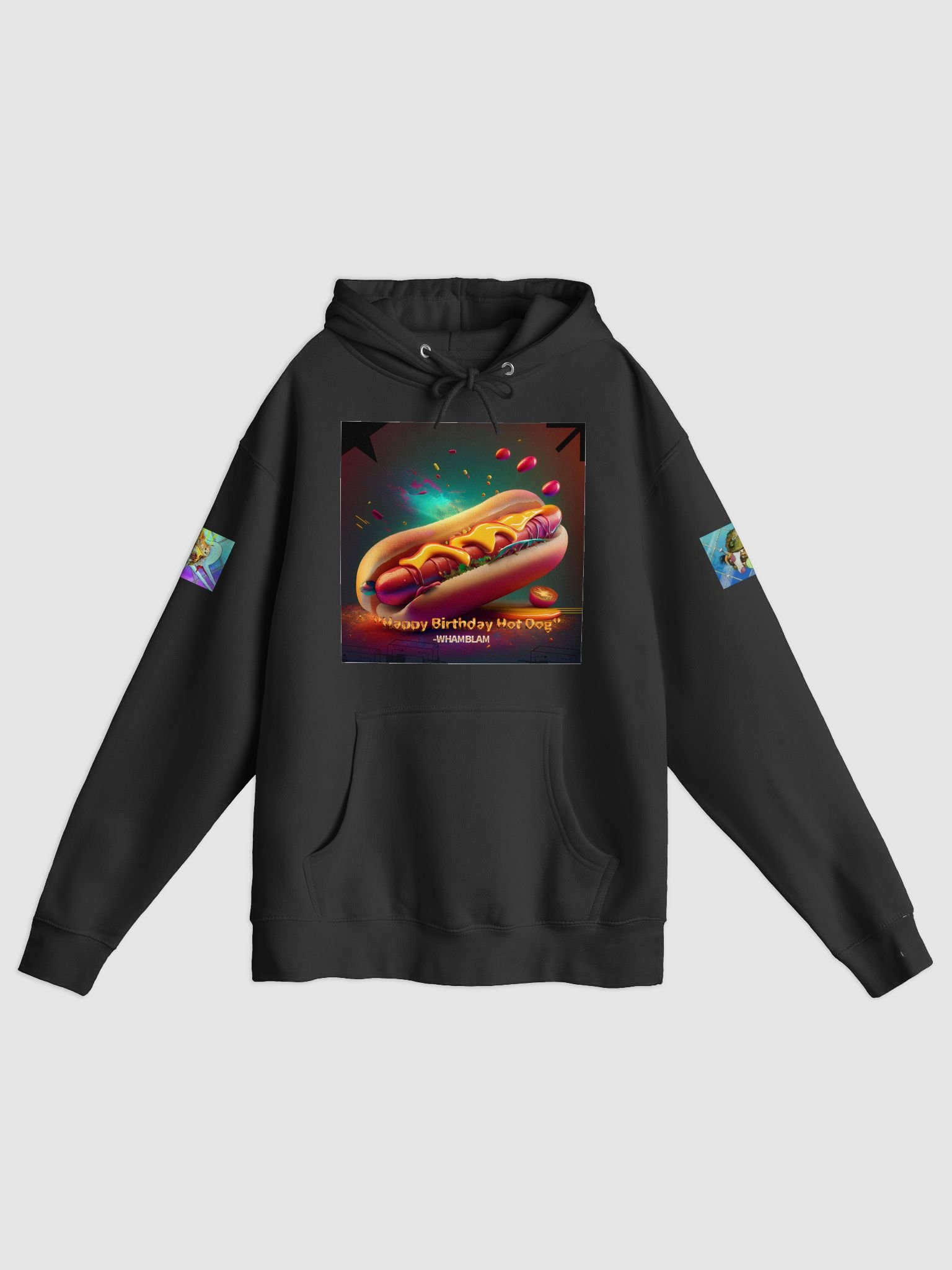 Happy Birthday Hot Dog Hoodie product image (1)