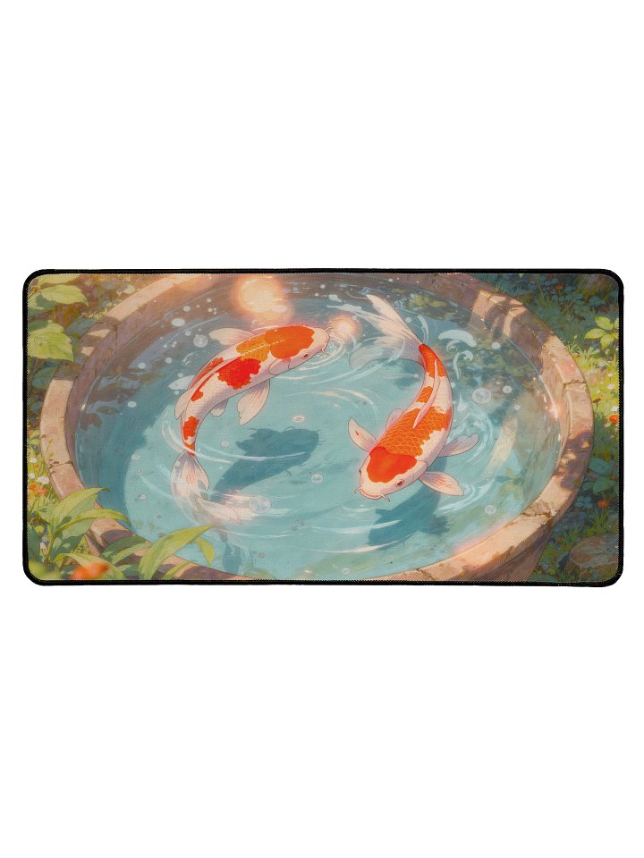 Tranquil Koi Pond - Desk Mat product image (1)