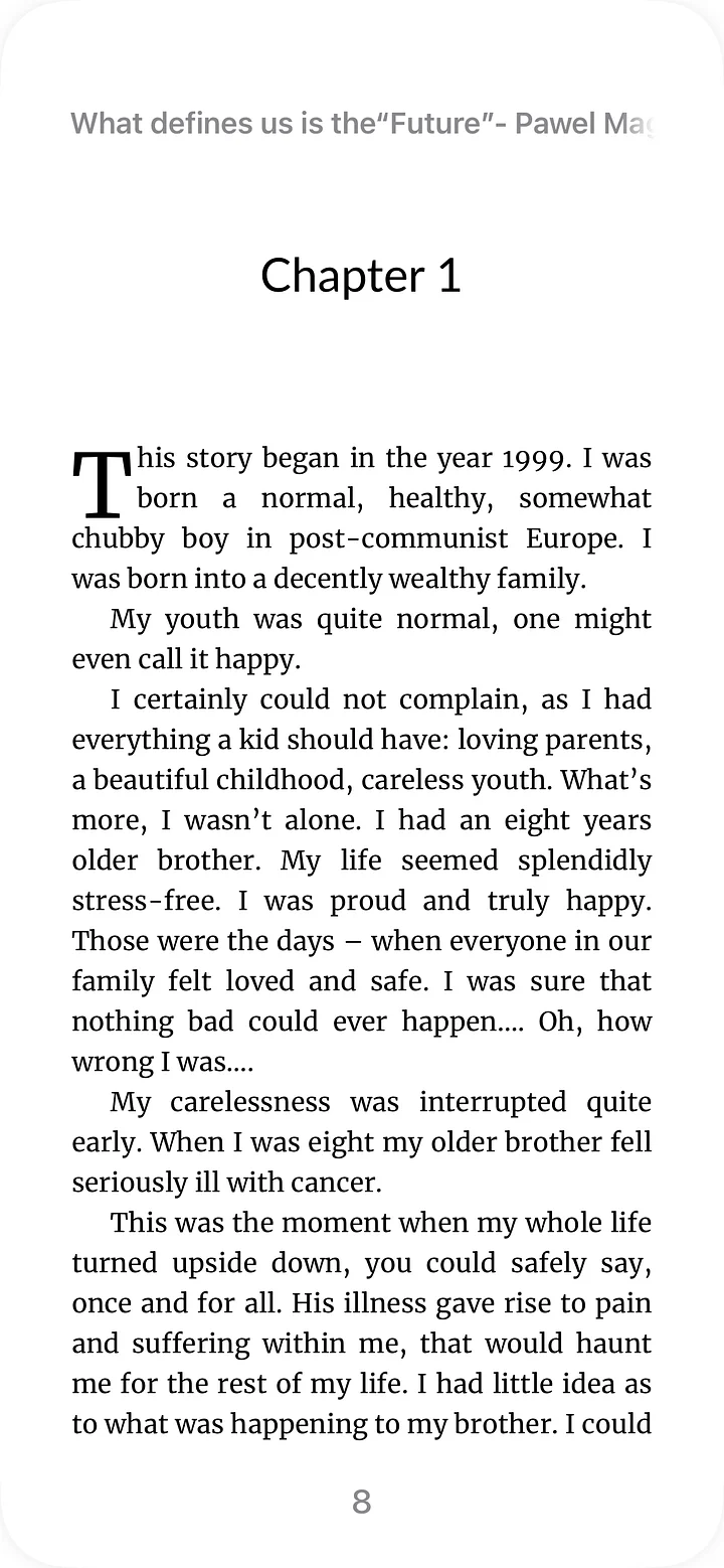 What defines us is the “FUTURE” - Pawel Magia - English Version EBOOK product image (2)