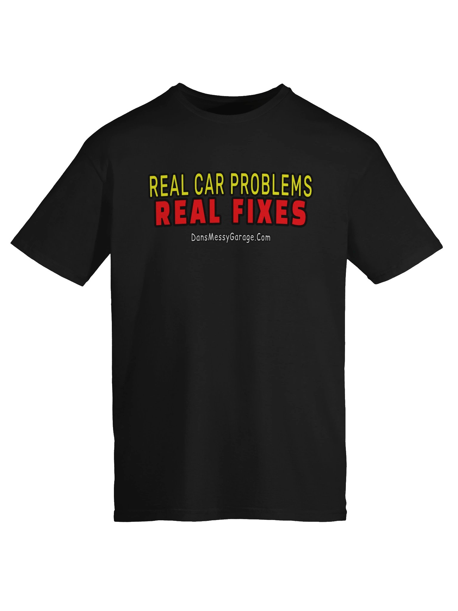 Real Car Problem Real Fixes - Clean Font T-Shirt product image (9)