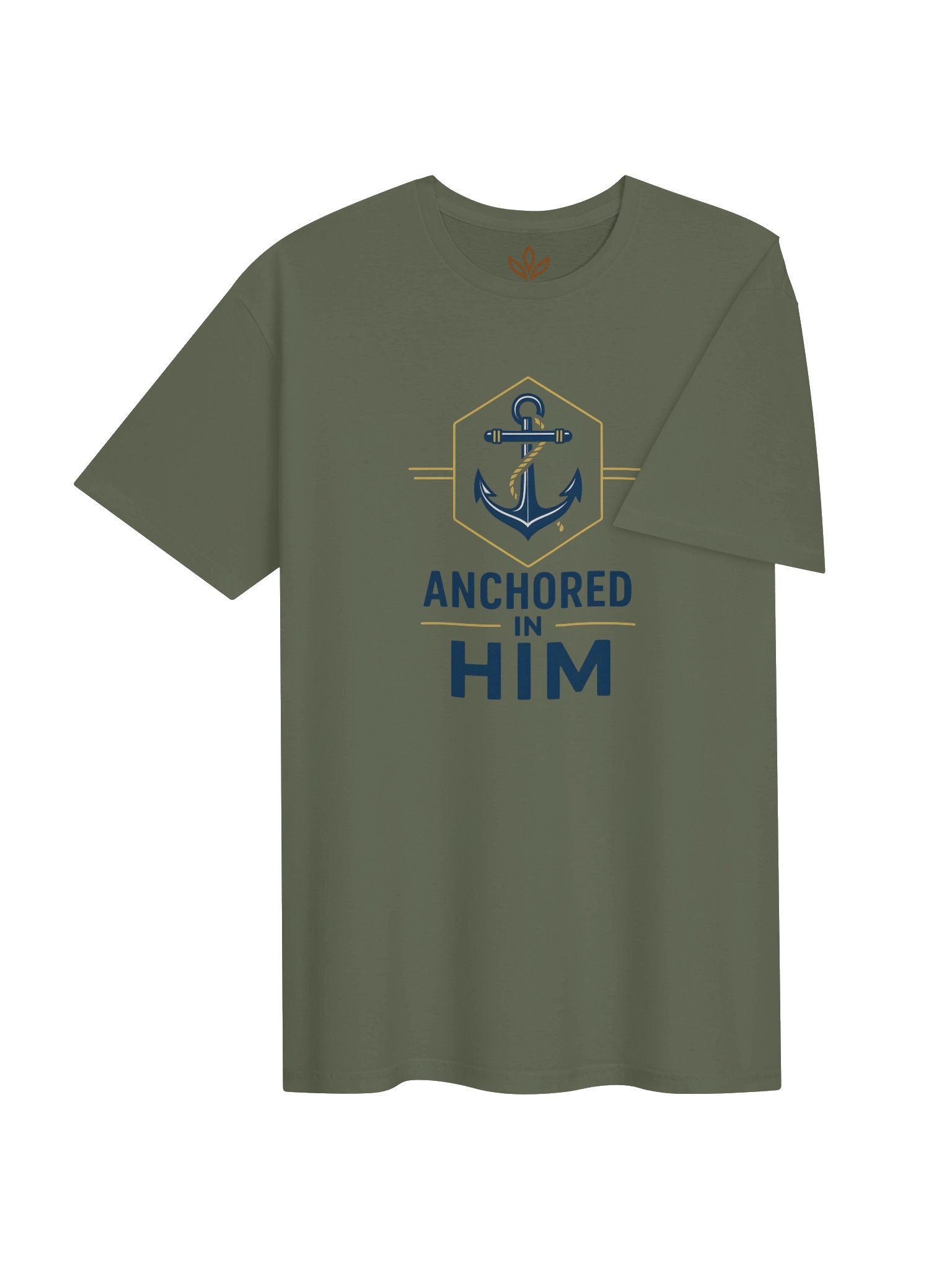 Anchored In Him T-Shirt product image (2)