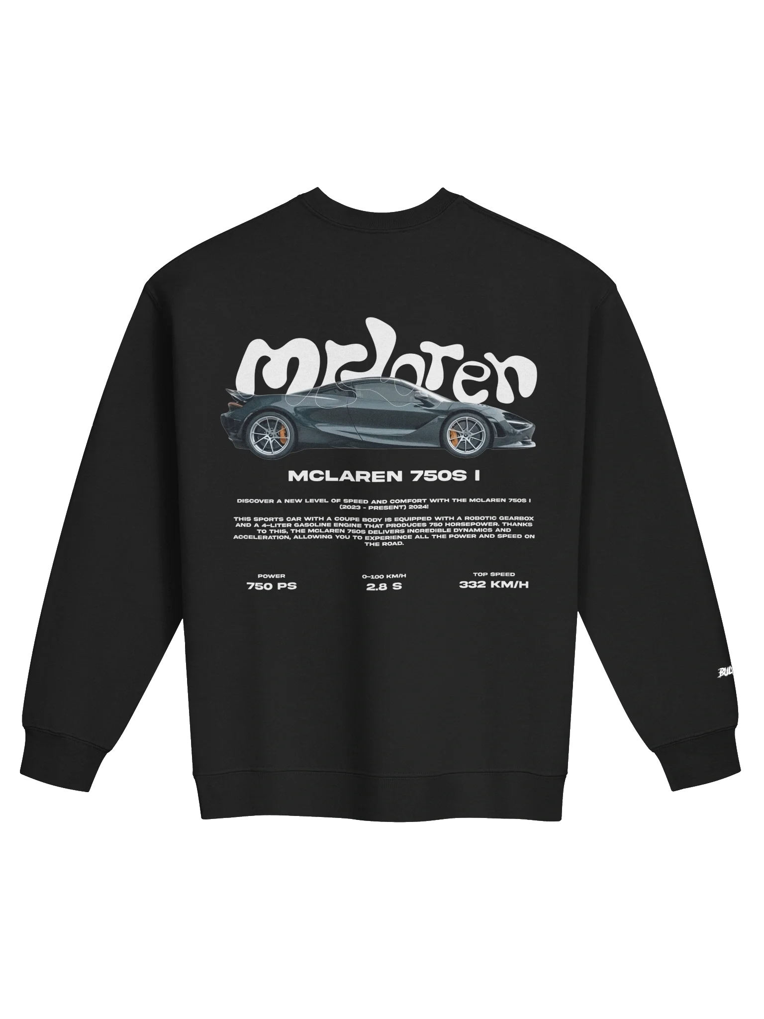 Mclaren 750S I Sweatshirt - Bulvant - uitexS7RPDs