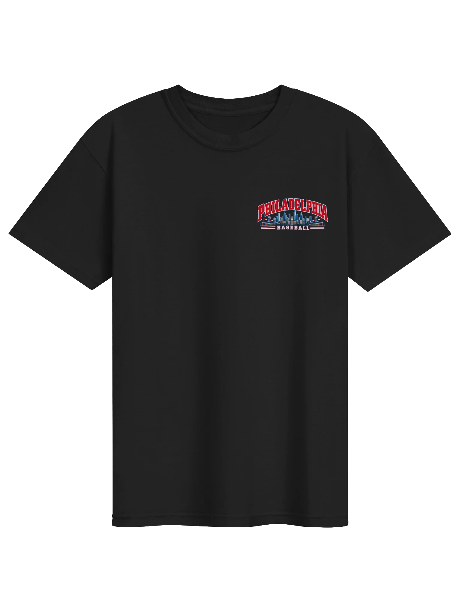 Philadelphia Baseball 2026 Animated Player Back Print T-Shirt product image (1)