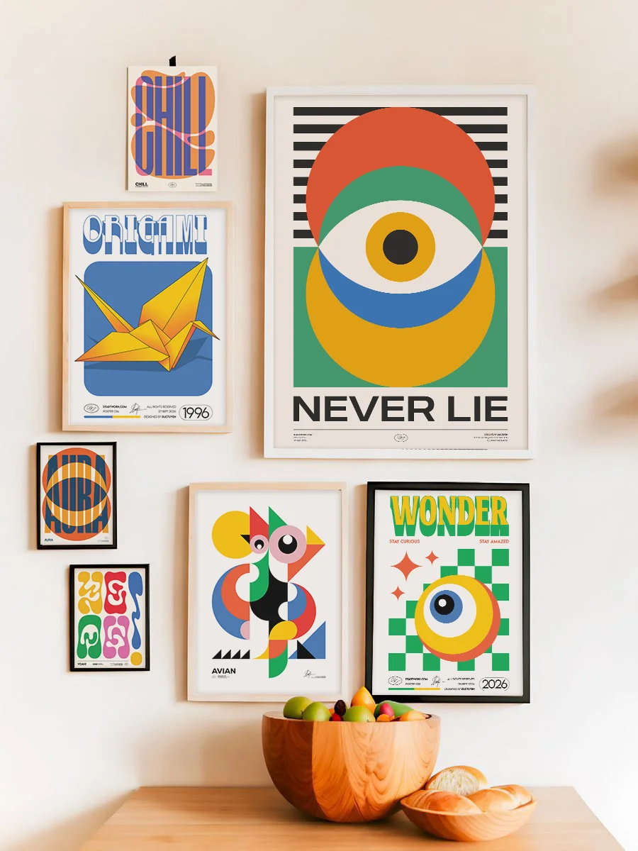 "Eyes Never Lie" Framed Poster product image (7)