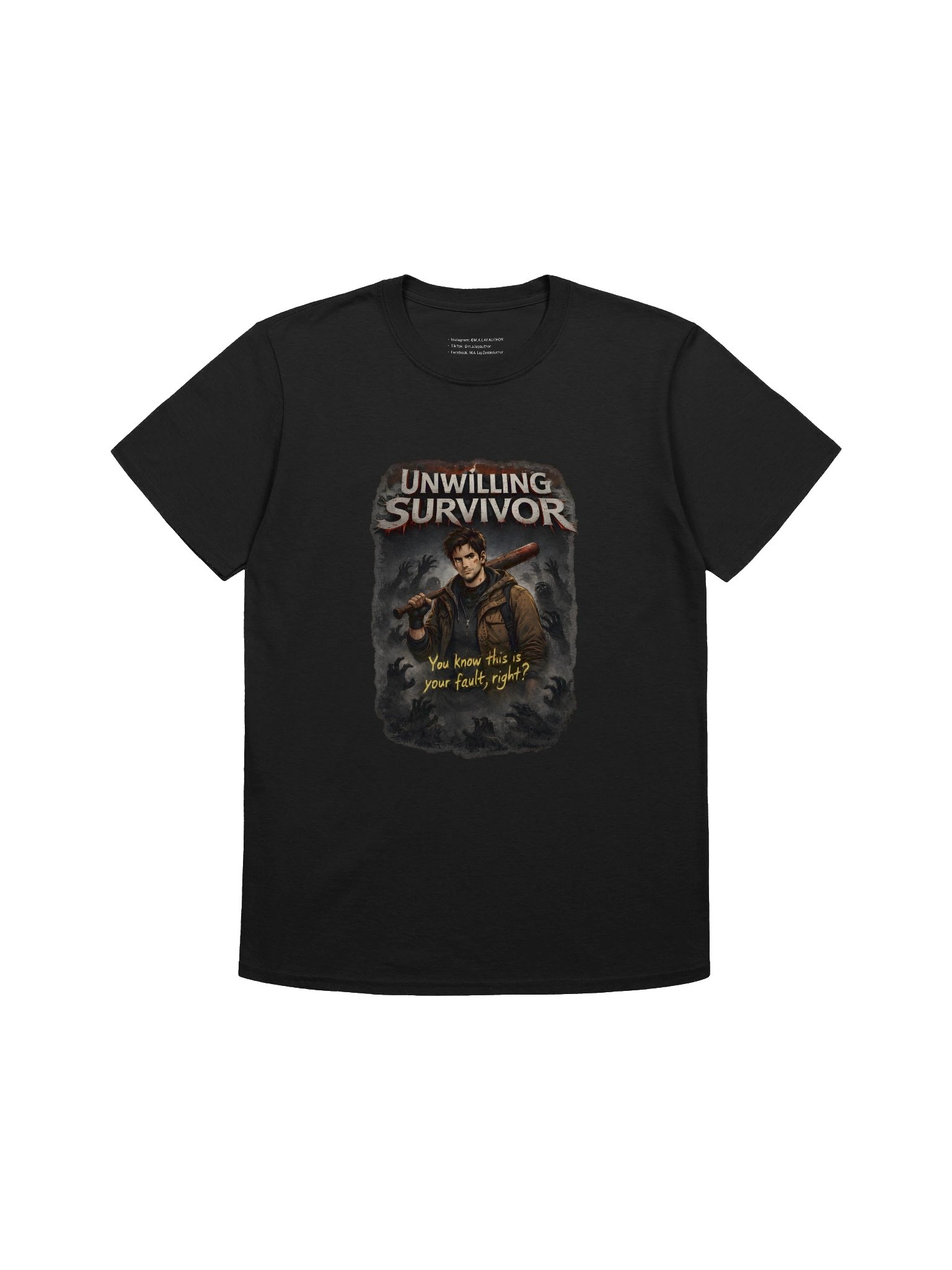 Unwilling Survivor - Eli approved T-shirt product image (1)