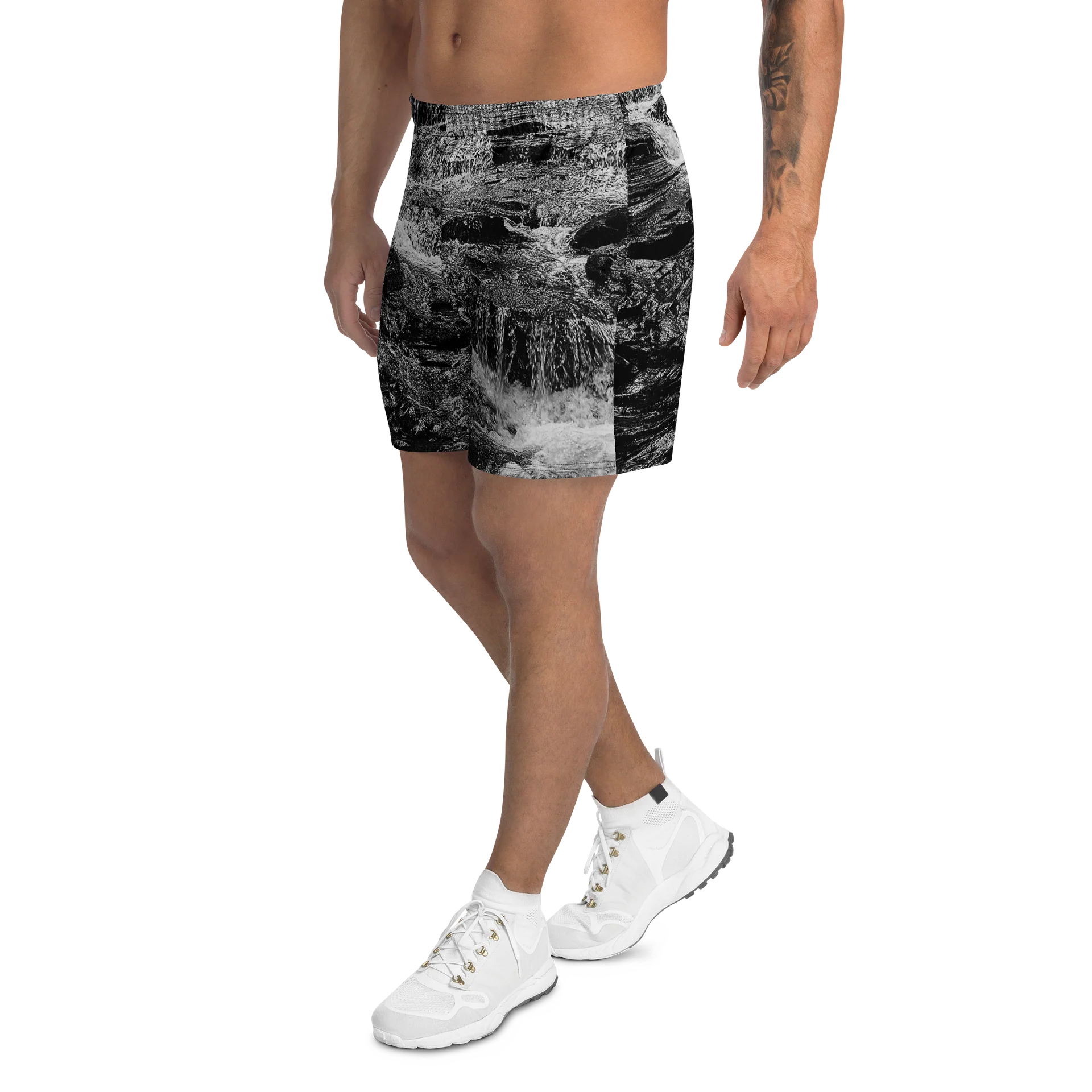 Cascades In Black Athletic Shorts product image (3)