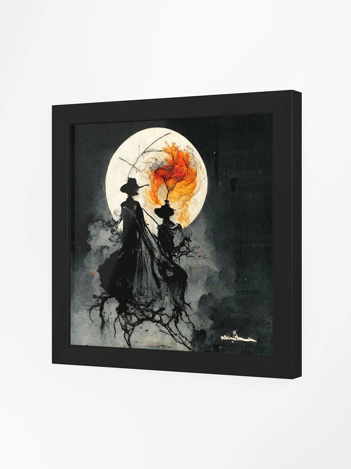 Vibrant Ayous Wood Framed Matte Poster product image (9)