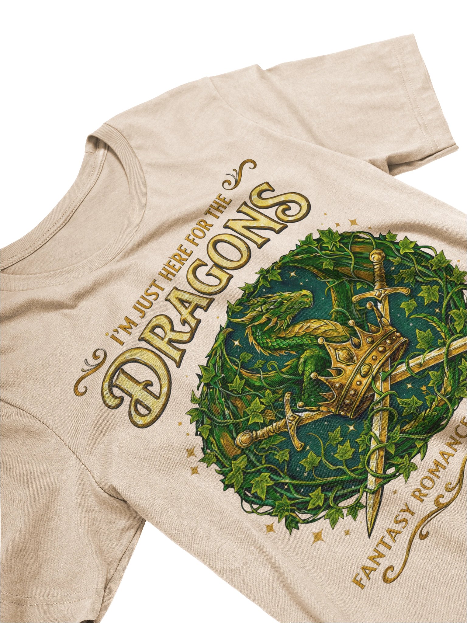 For The Dragons Romantasy Tee product image (3)